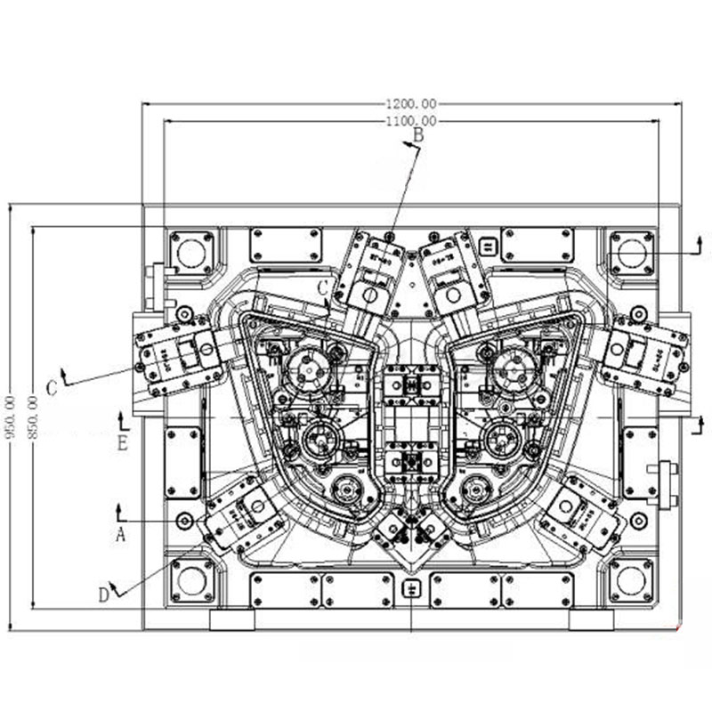 PMMA automotive optical injection molding project