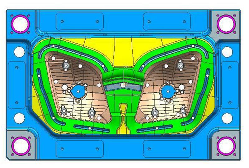 Automotive light cover mold manufacturers in China engineering resource