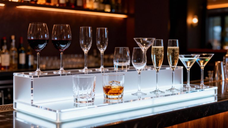 Custom Acrylic Wine Glasses Solutions for Hotels, Bars & Events